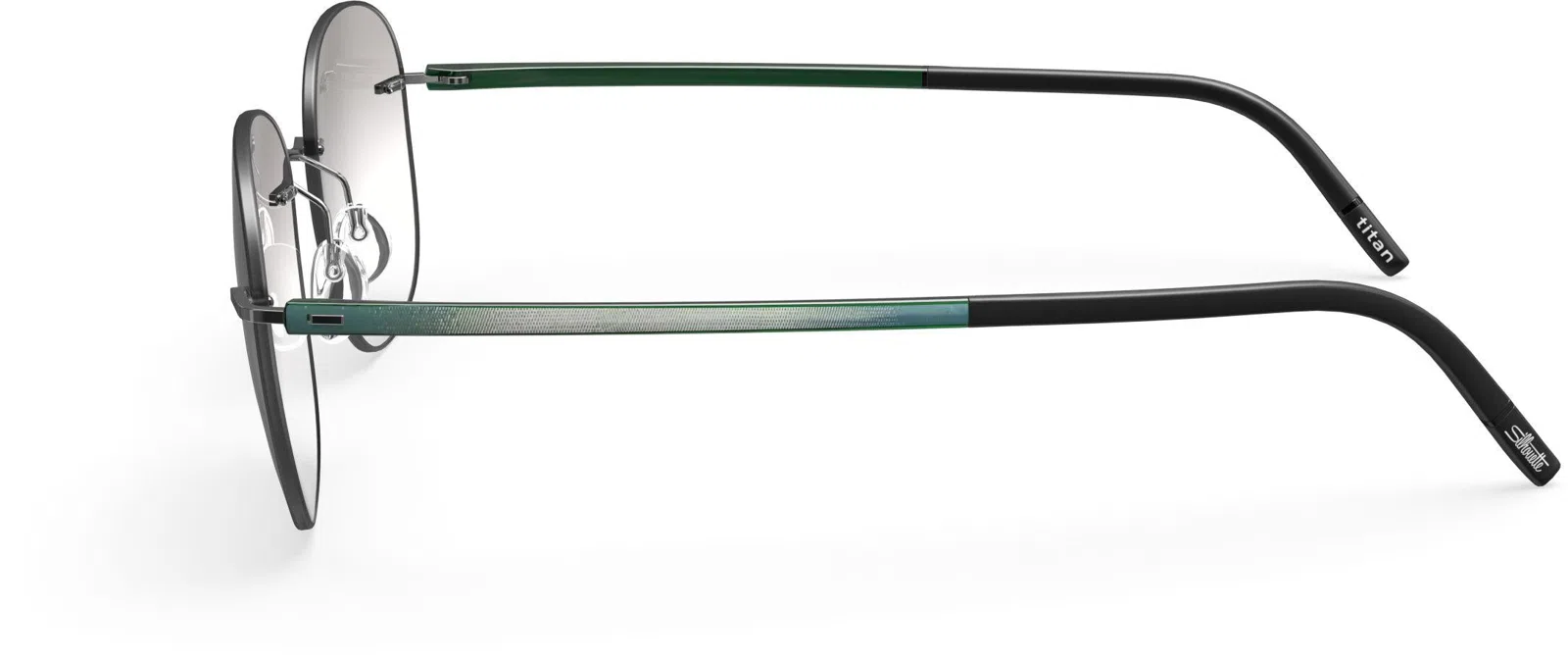 Silhouette The Wave Color Groove Demo Rimless 5567 Eyeglasses - view 114